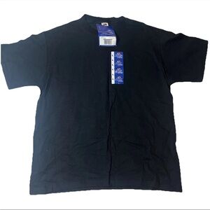 Vintage NWT Fruit of the Loom Men's Black Tee